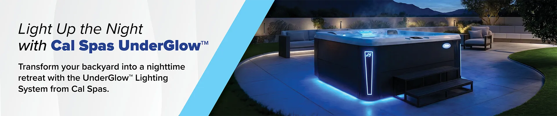 Calspas hot tub being used in a family setting - Centreville